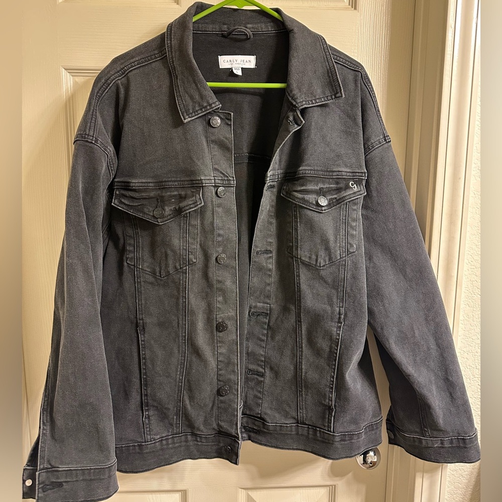 CJLA Hunter Jacket in Black Denim